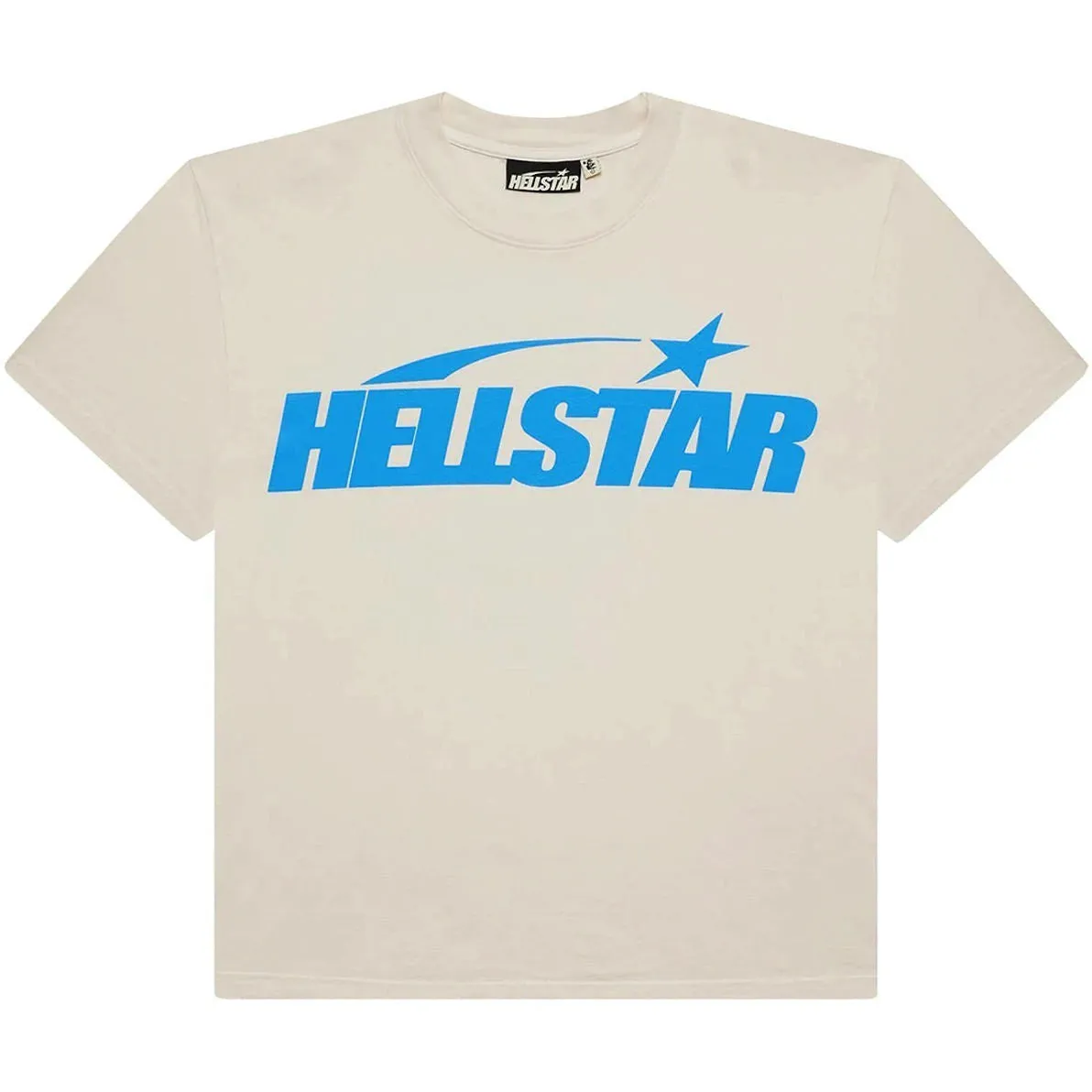 Hellstar Classic T-shirt (Regular Print) White/Blue