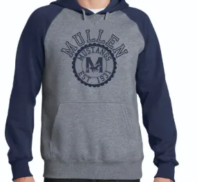 Hoodie Grey/Navy Sport Tek