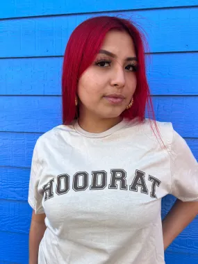 Hoodrat Tee Varsity Style - Brown