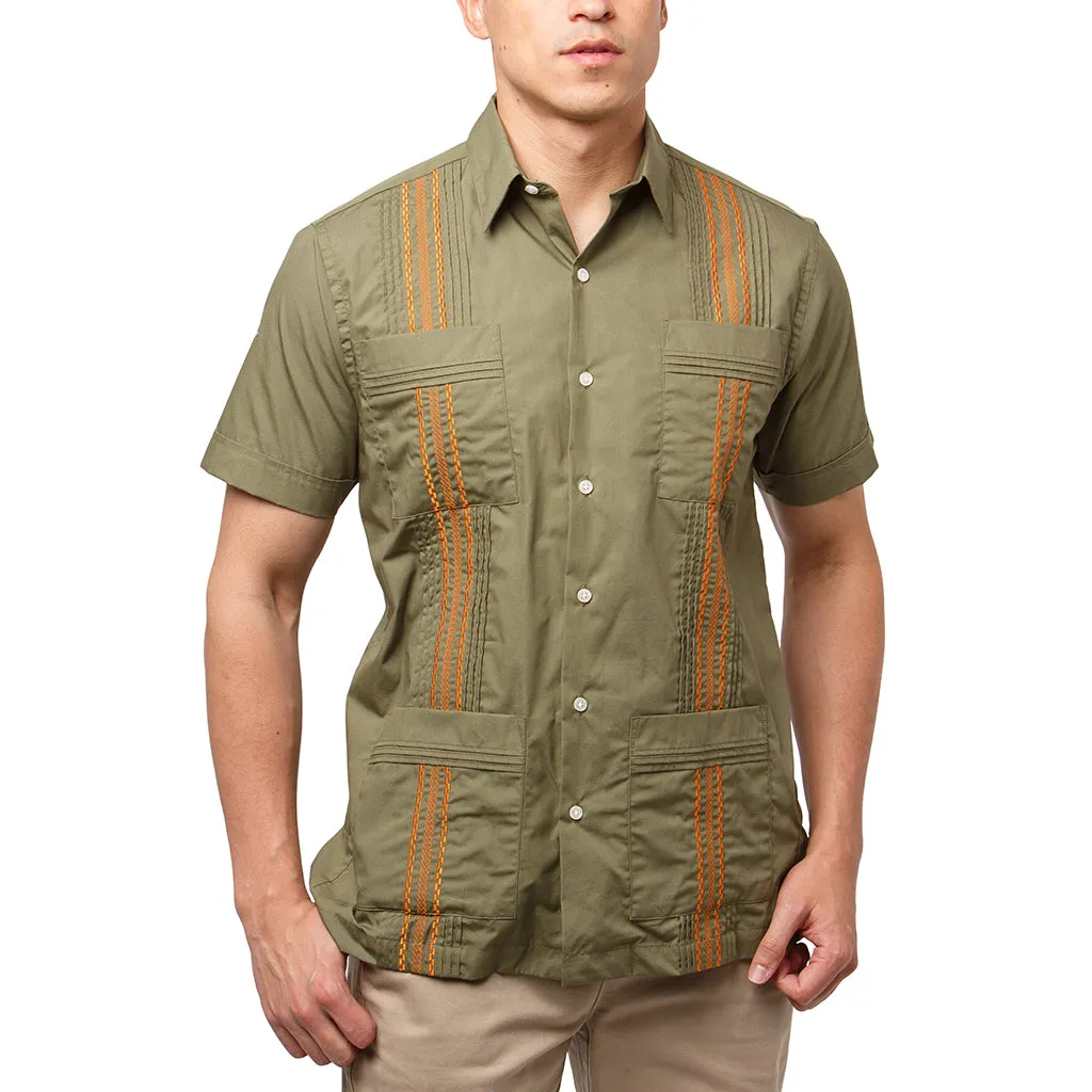 Hunting Classic Guayabera - Olive