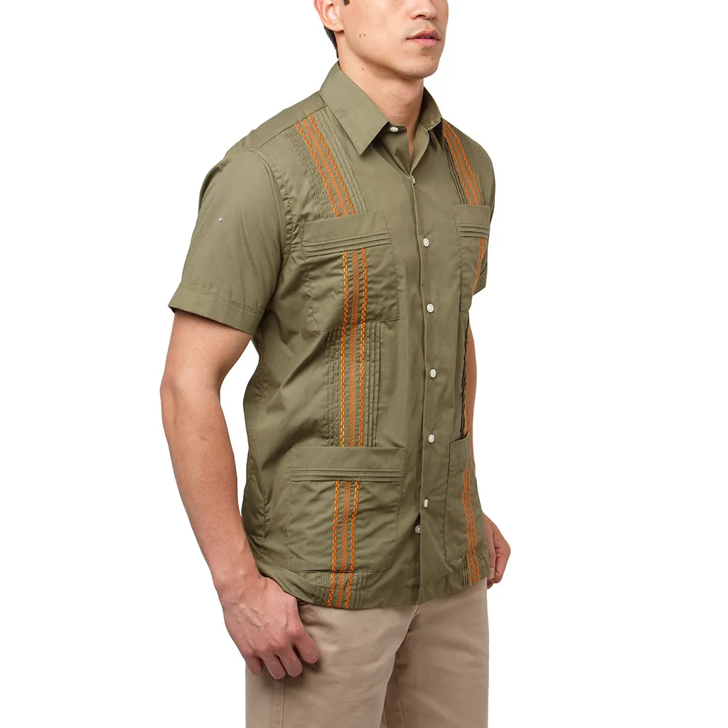 Hunting Classic Guayabera - Olive