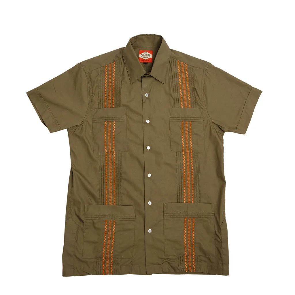 Hunting Classic Guayabera - Olive