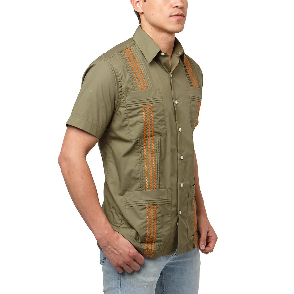 Hunting Classic Guayabera - Olive