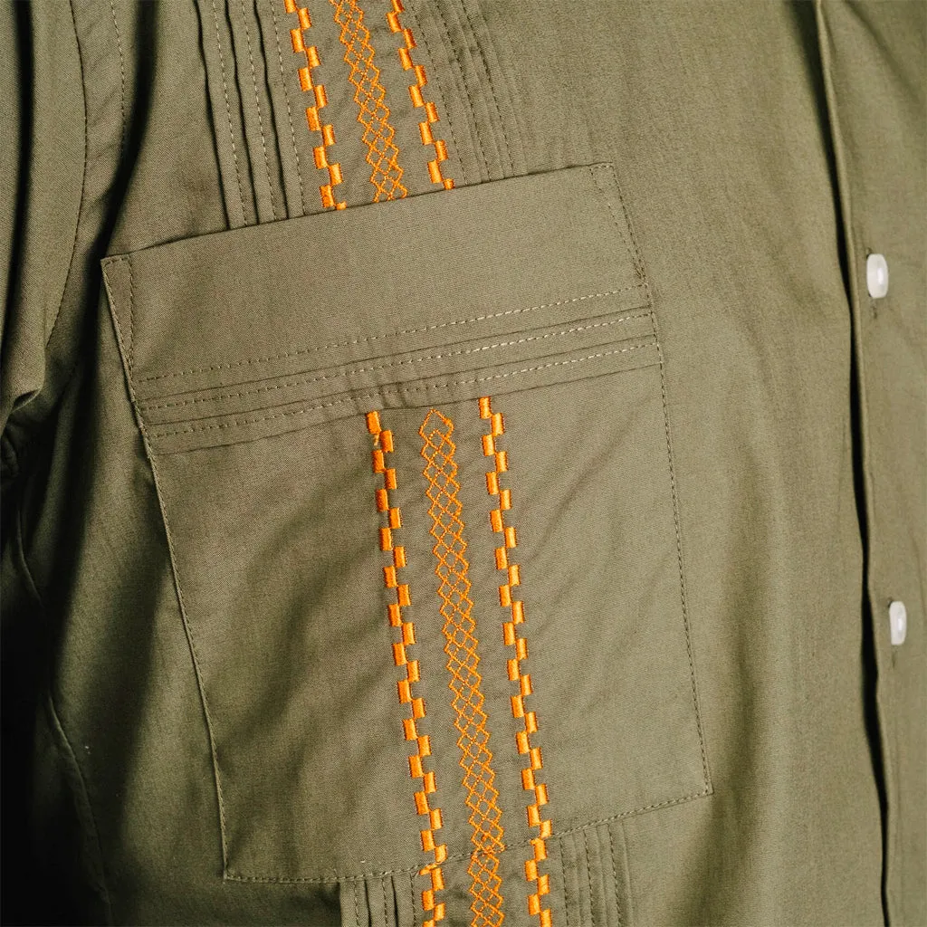 Hunting Classic Guayabera - Olive