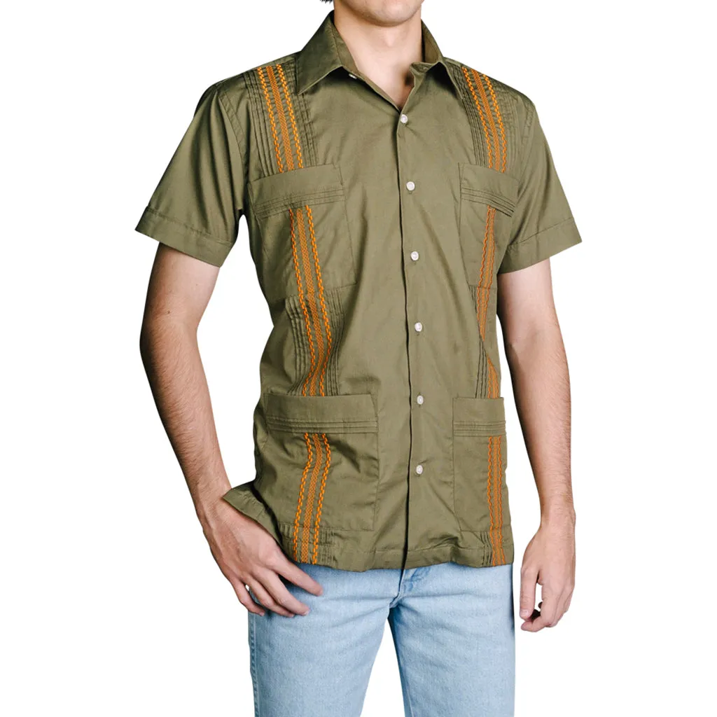 Hunting Classic Guayabera - Olive