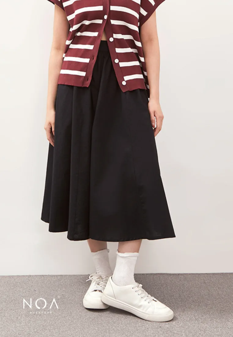 KAZUNA Midi Skirt - Black