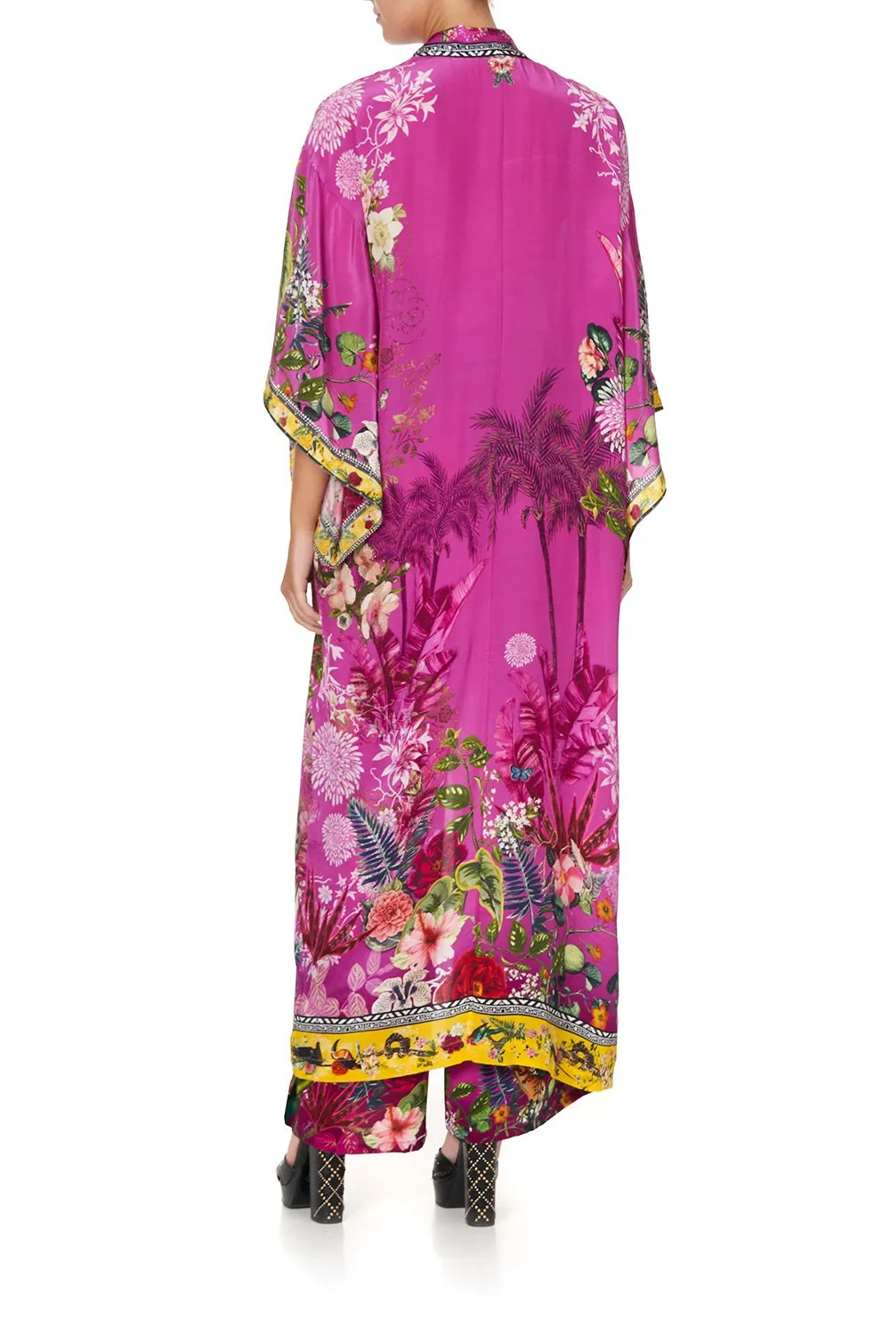 KIMONO COAT JUNGLE LANGUAGE