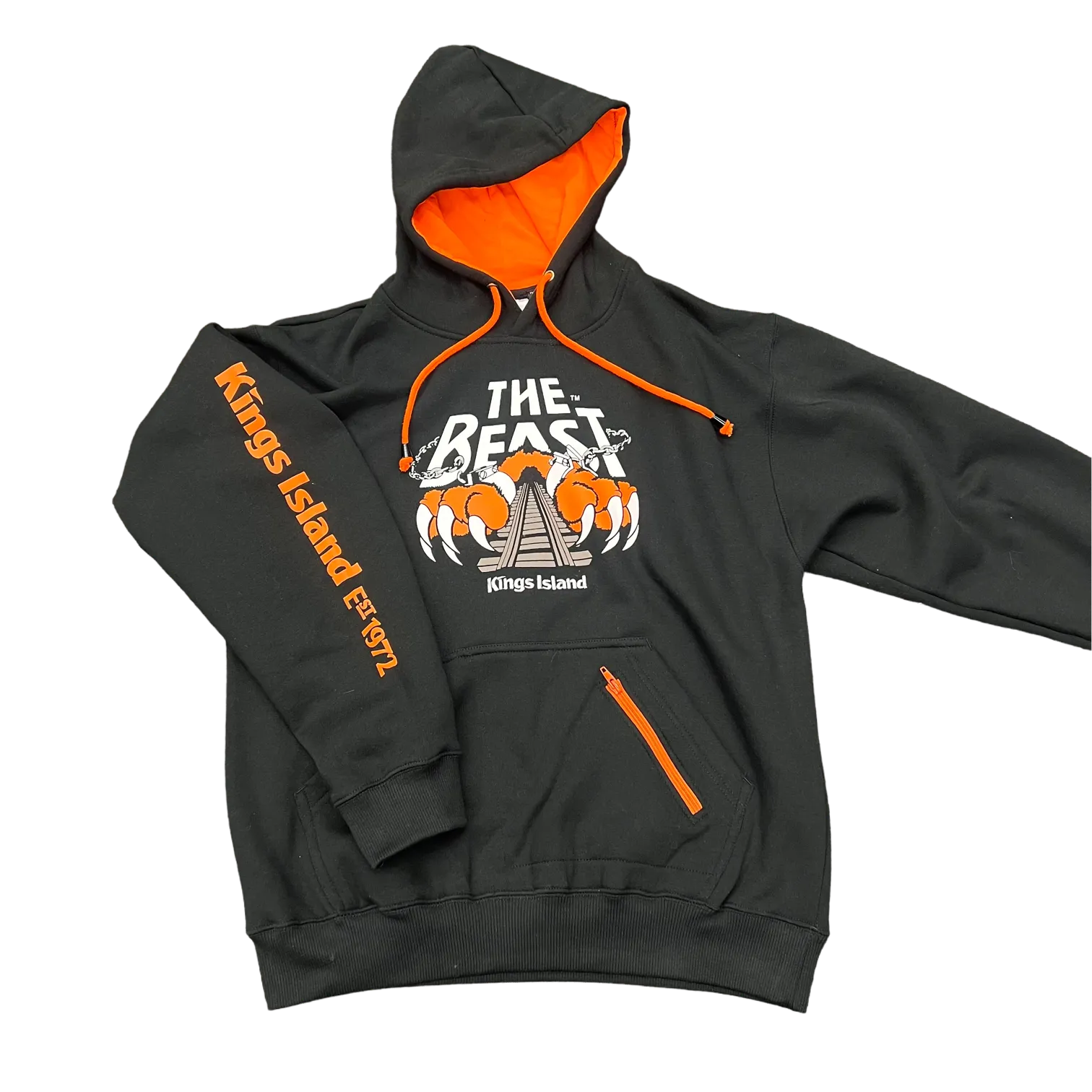 Kings Island The Beast Hooded Zipper Pocket Sweatshirt