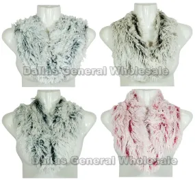 Ladies Fashion Fur Infinity Circle Scarf Wholesale