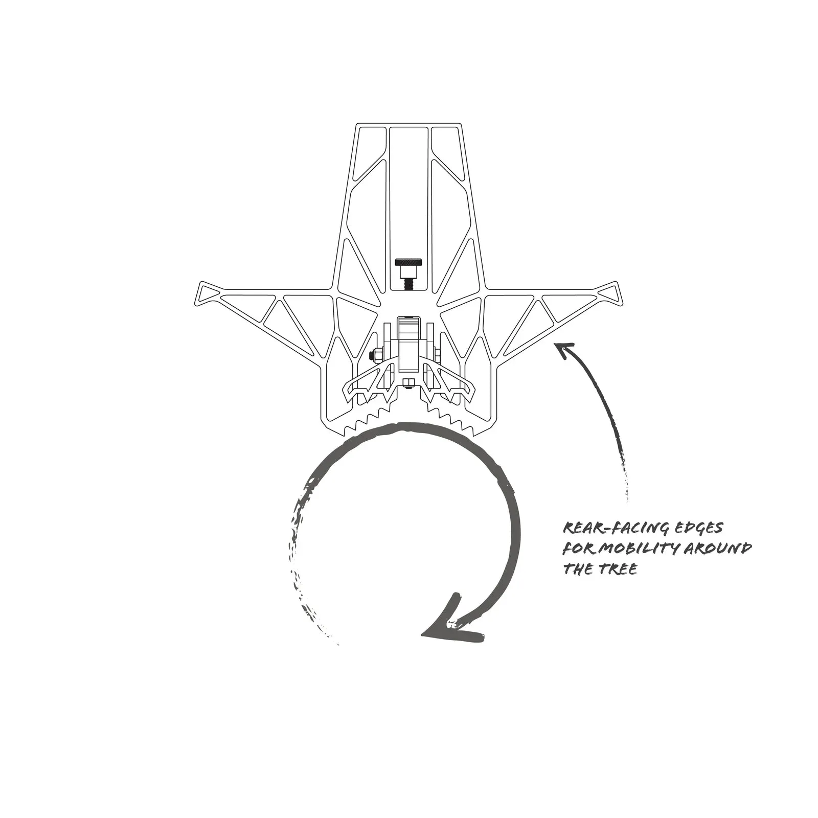 Latitude Outdoors X-Wing Saddle Platform
