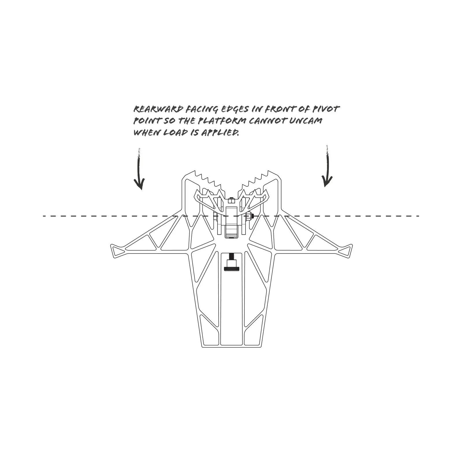 Latitude Outdoors X-Wing Saddle Platform