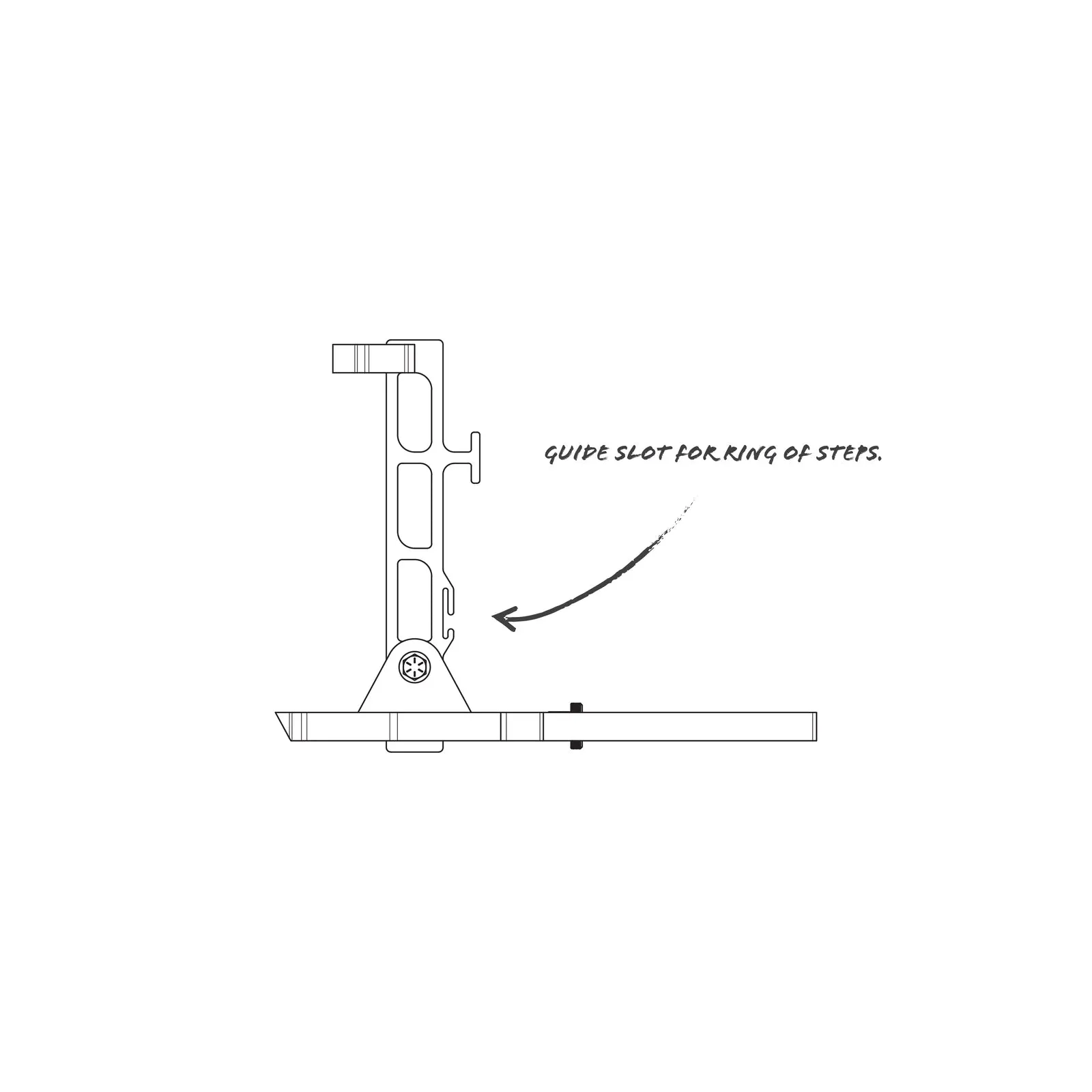 Latitude Outdoors X-Wing Saddle Platform