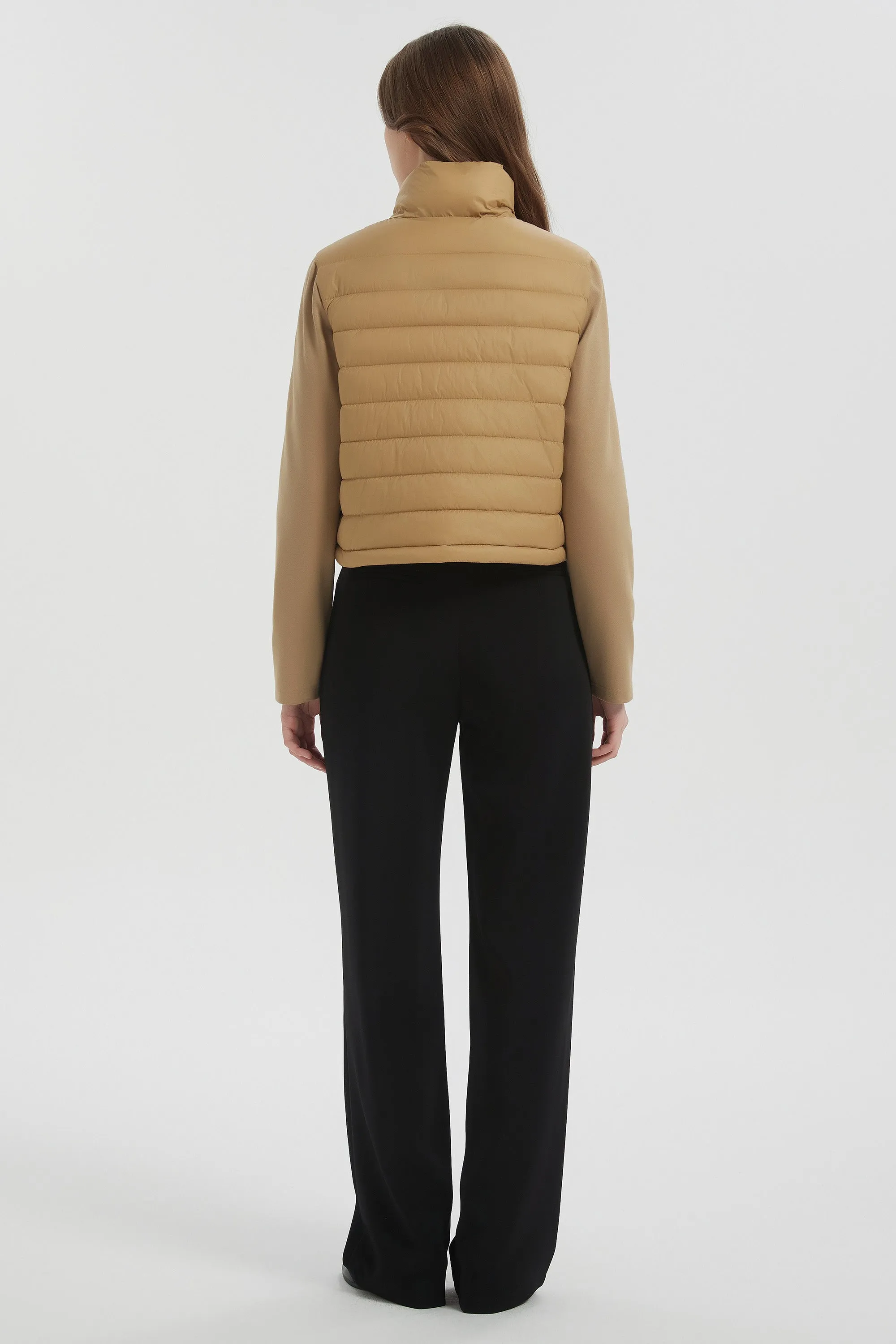 Lightweight Jacket Quilted Puffer Hybrid Breathable