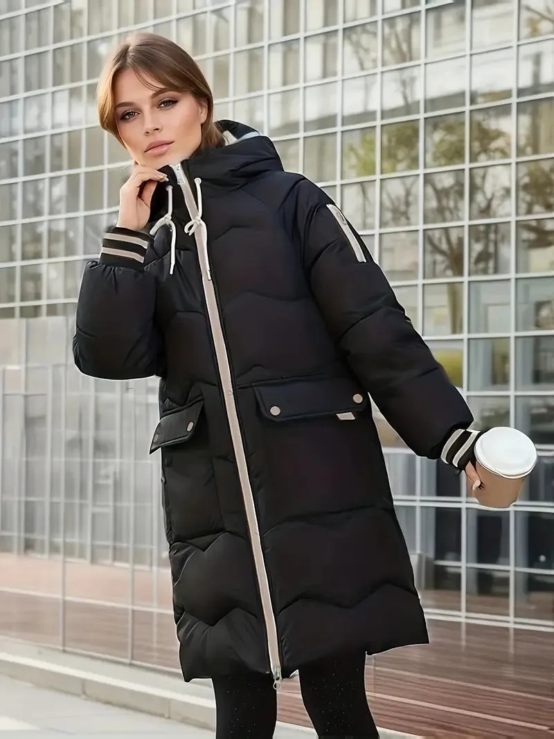 Lila | Women's Warm Winter Puffer Jacket - Stylish, Insulated Coat for Cold Weather - Water-Resistant & Comfortable