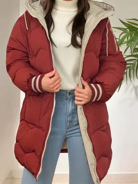 Lila | Women's Warm Winter Puffer Jacket - Stylish, Insulated Coat for Cold Weather - Water-Resistant & Comfortable