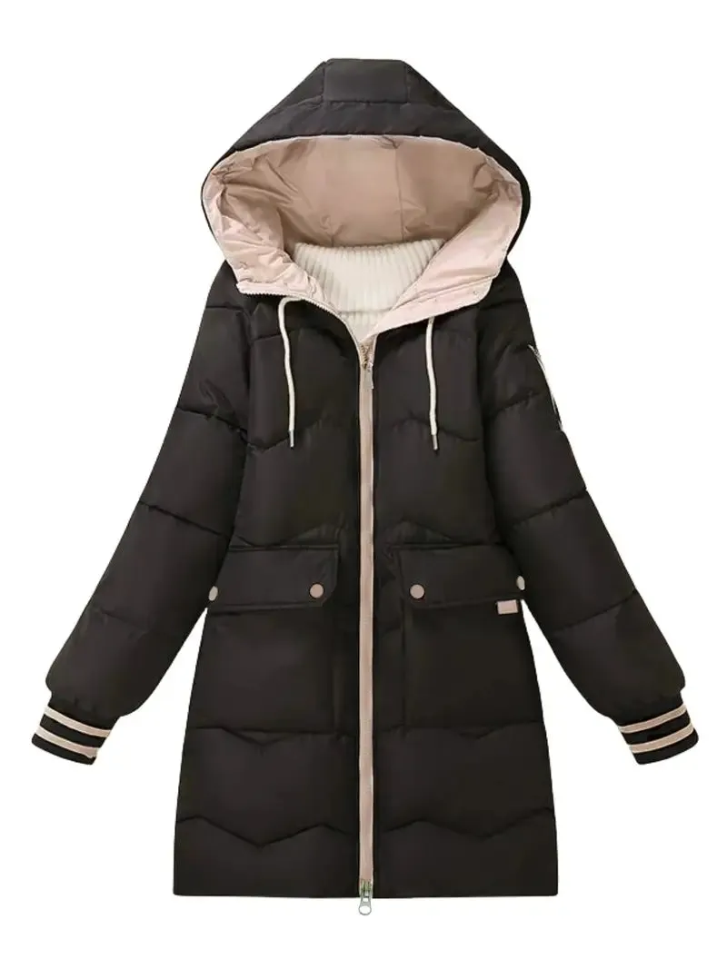 Lila | Women's Warm Winter Puffer Jacket - Stylish, Insulated Coat for Cold Weather - Water-Resistant & Comfortable