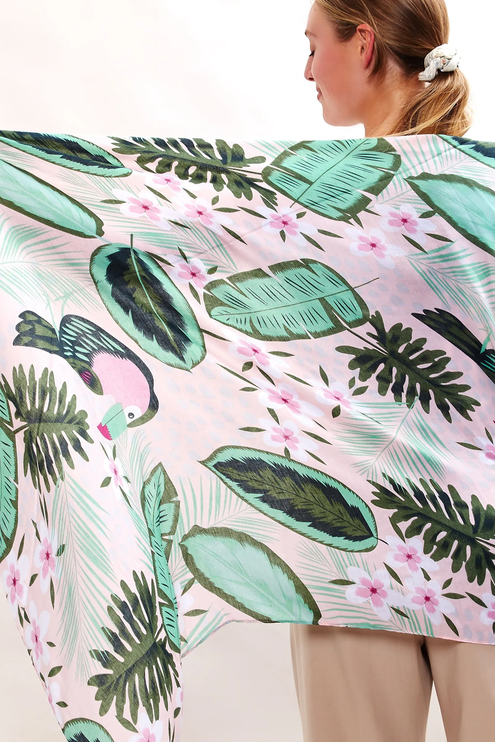 Louche Plant Lady Printed Scarf
