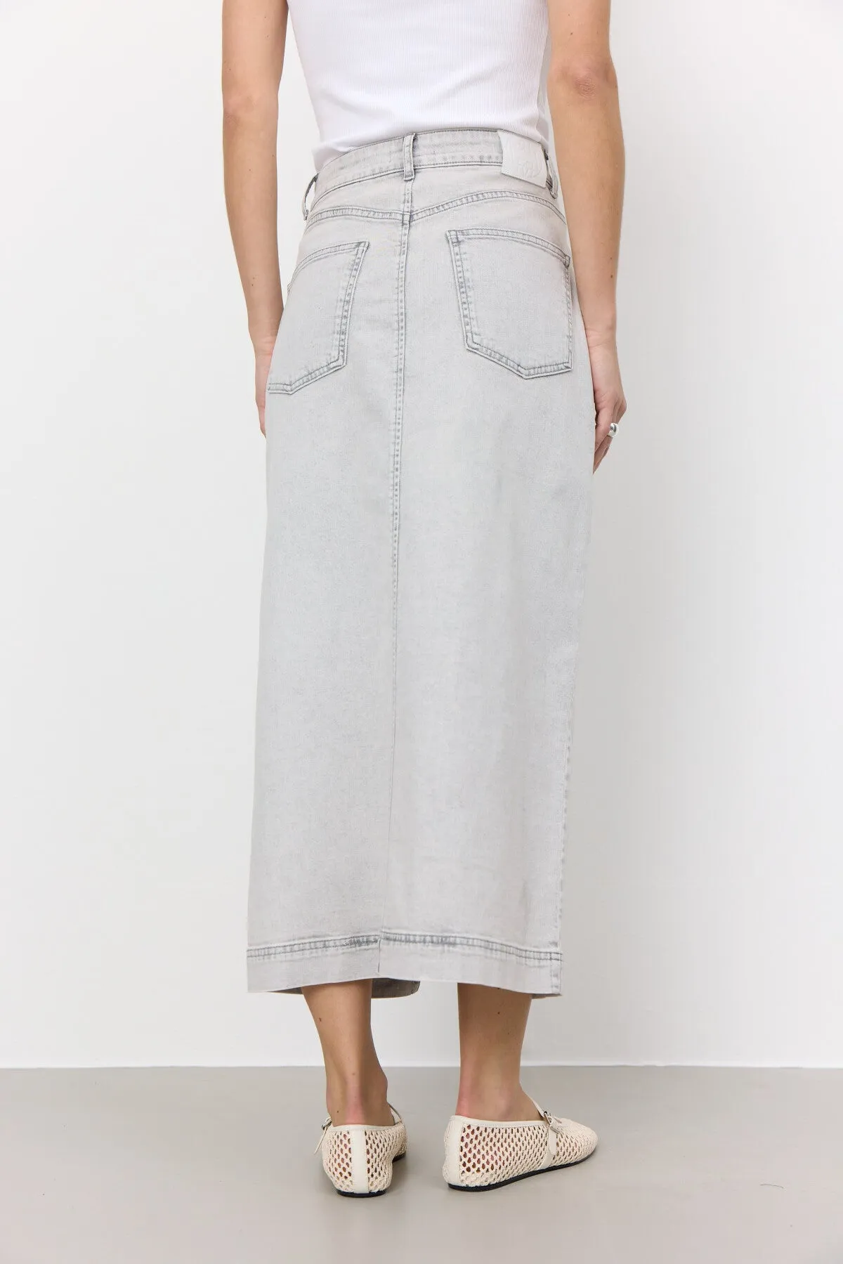 LR-GILL 1 Skirt Light grey
