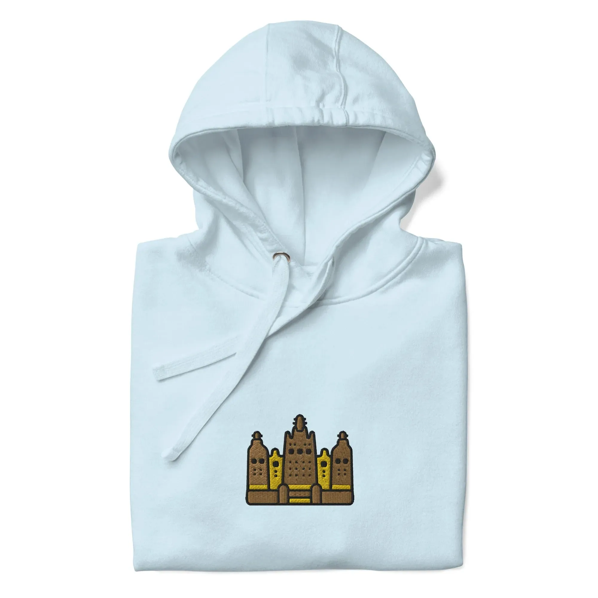 Malian Great Mosque Embroidered Hoodie