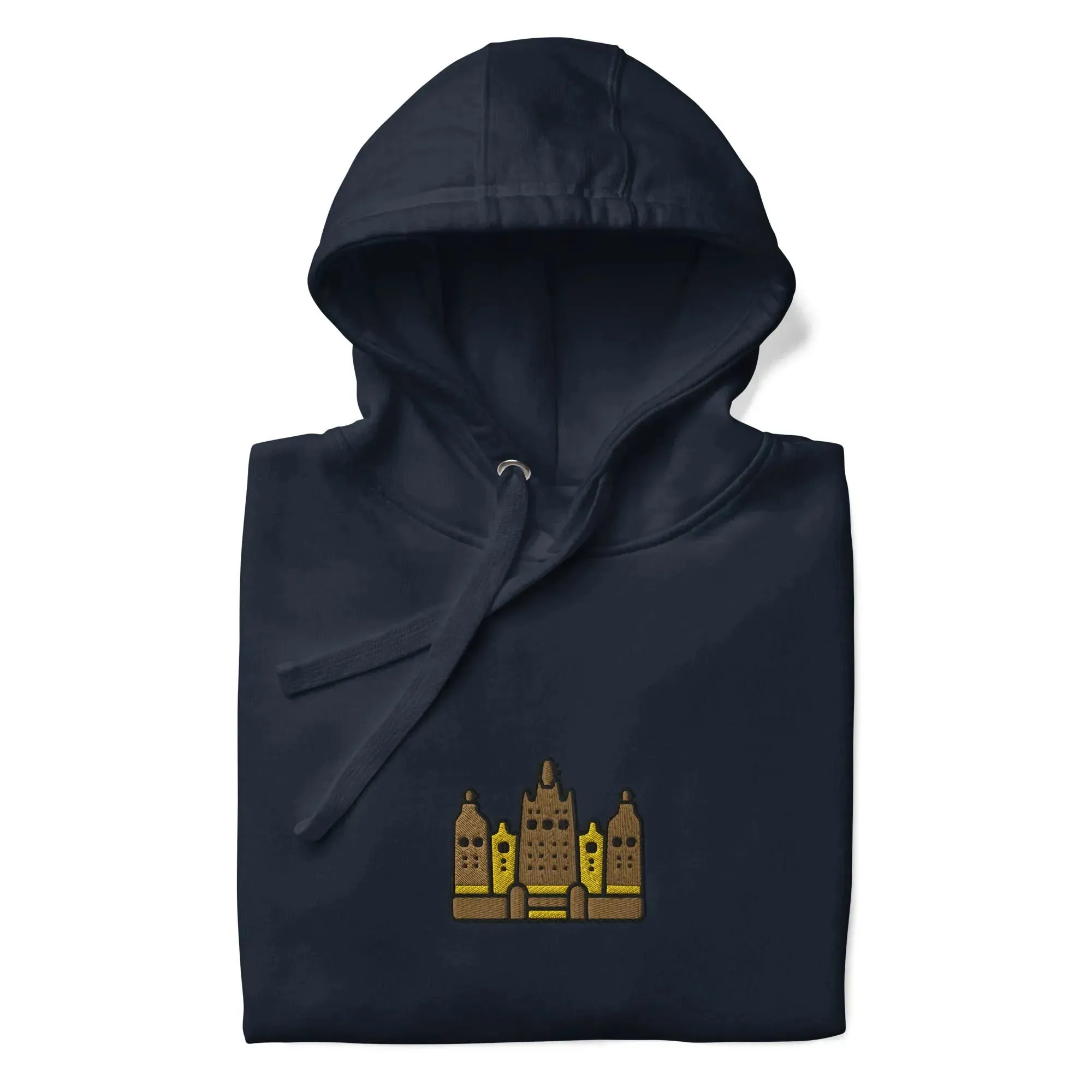 Malian Great Mosque Embroidered Hoodie