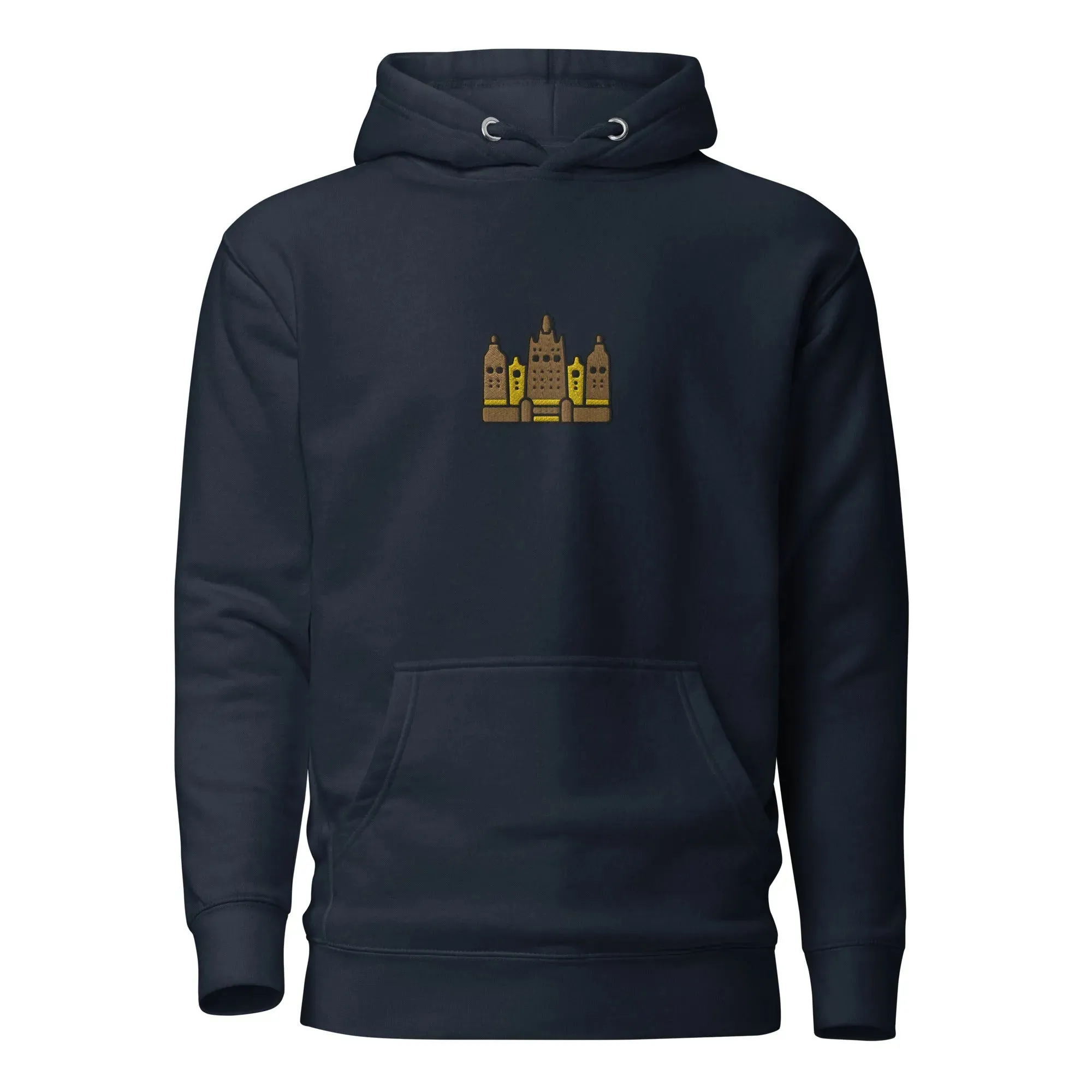 Malian Great Mosque Embroidered Hoodie