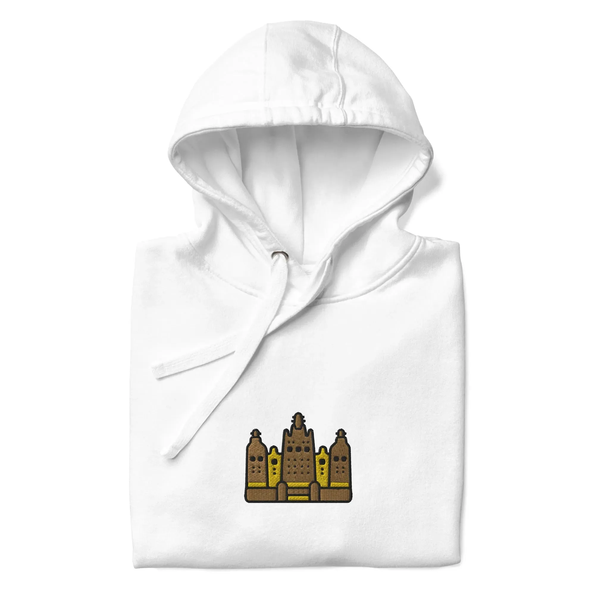 Malian Great Mosque Embroidered Hoodie