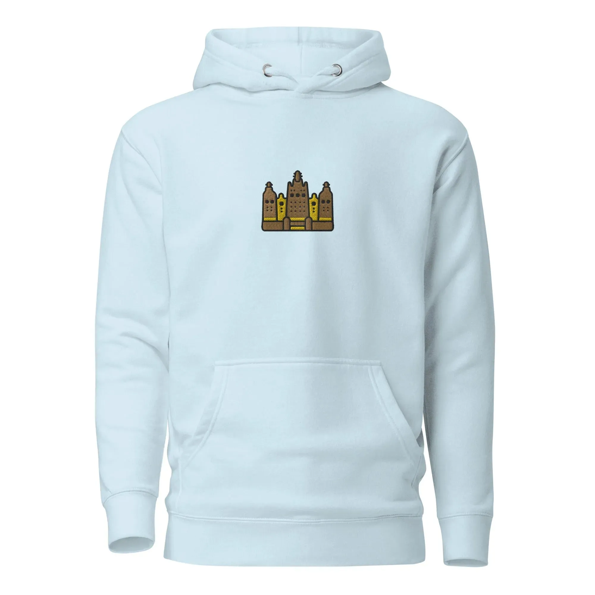 Malian Great Mosque Embroidered Hoodie