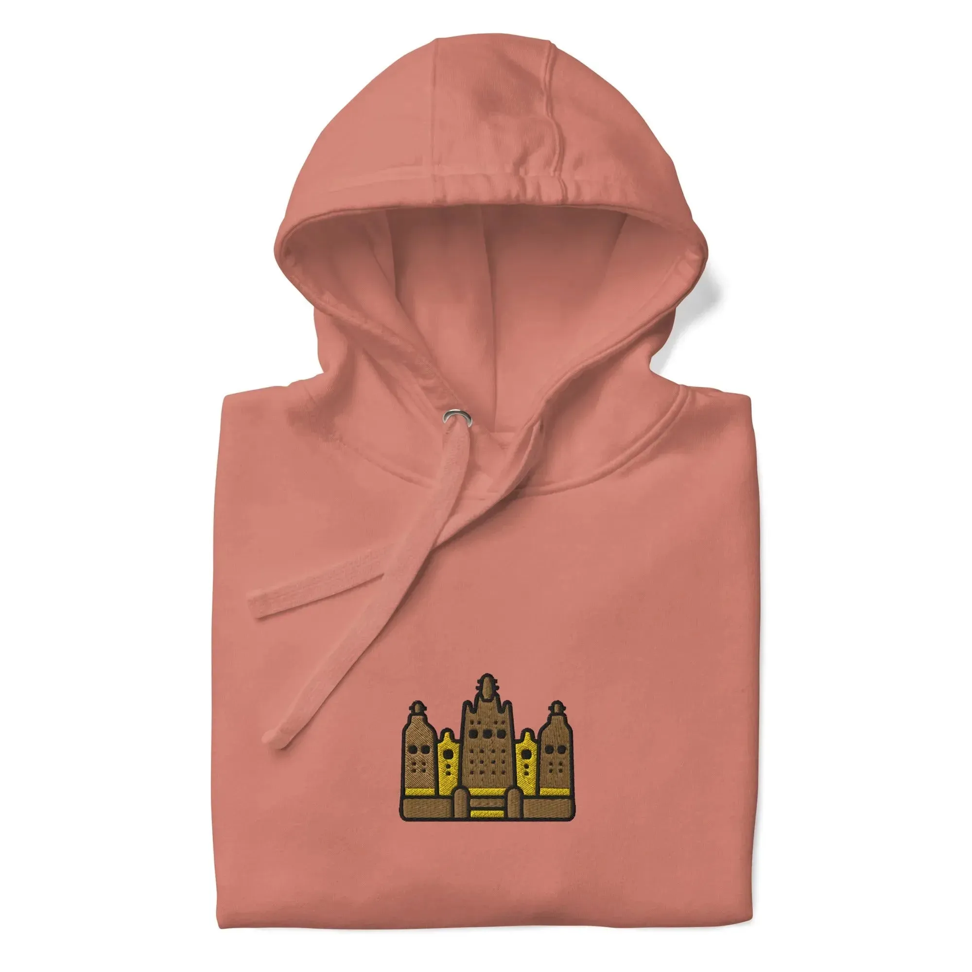 Malian Great Mosque Embroidered Hoodie