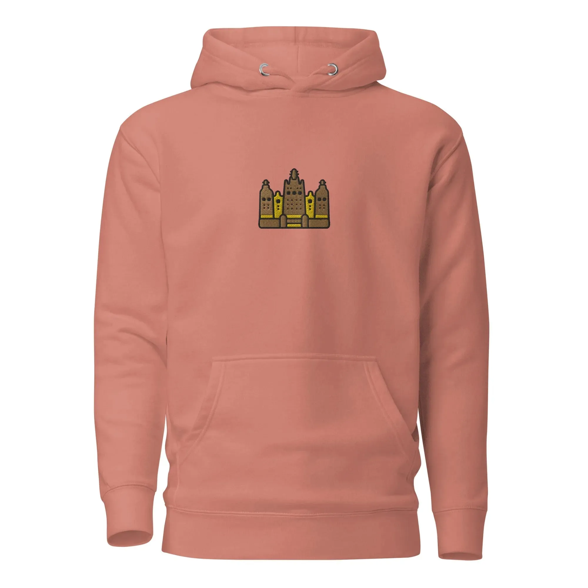 Malian Great Mosque Embroidered Hoodie