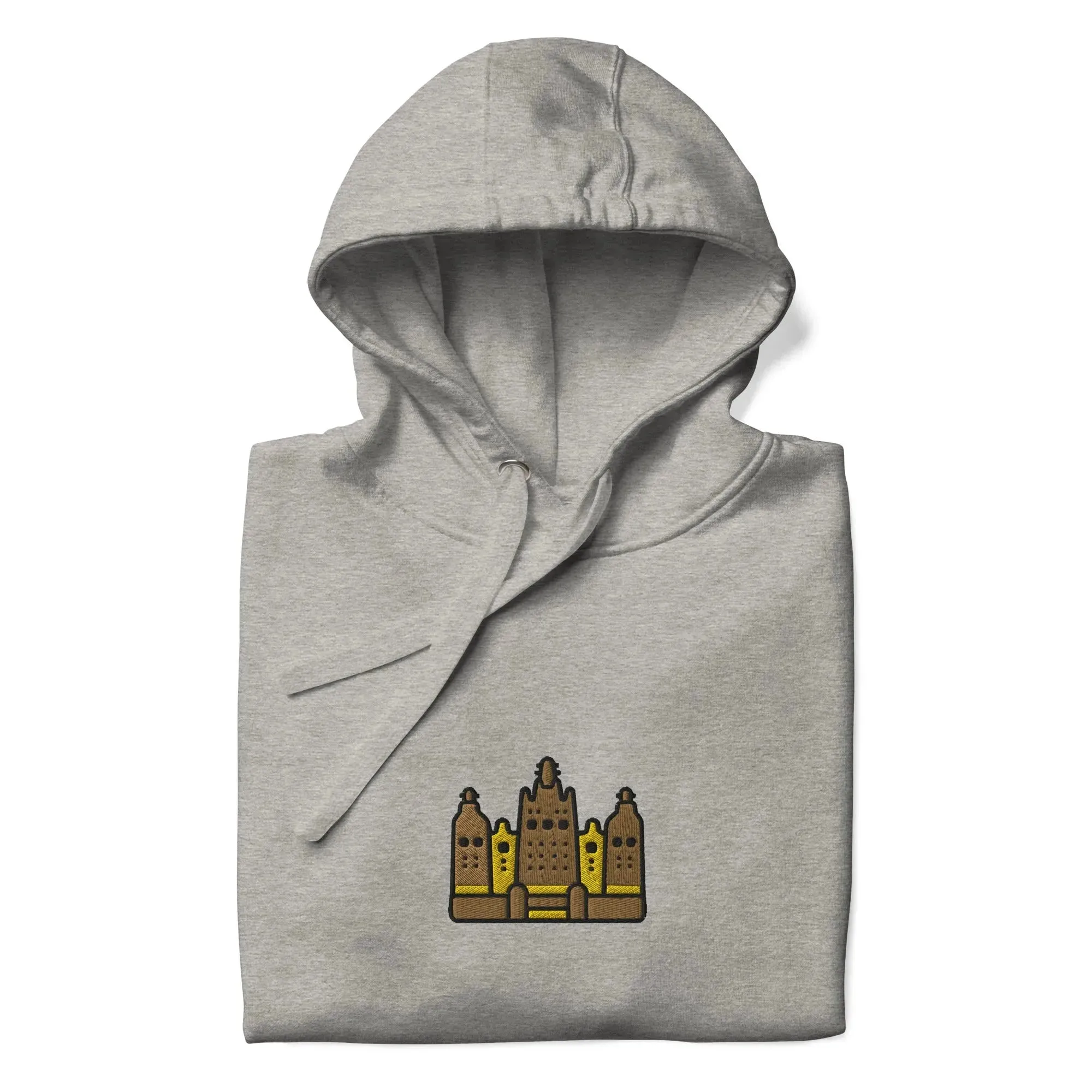 Malian Great Mosque Embroidered Hoodie