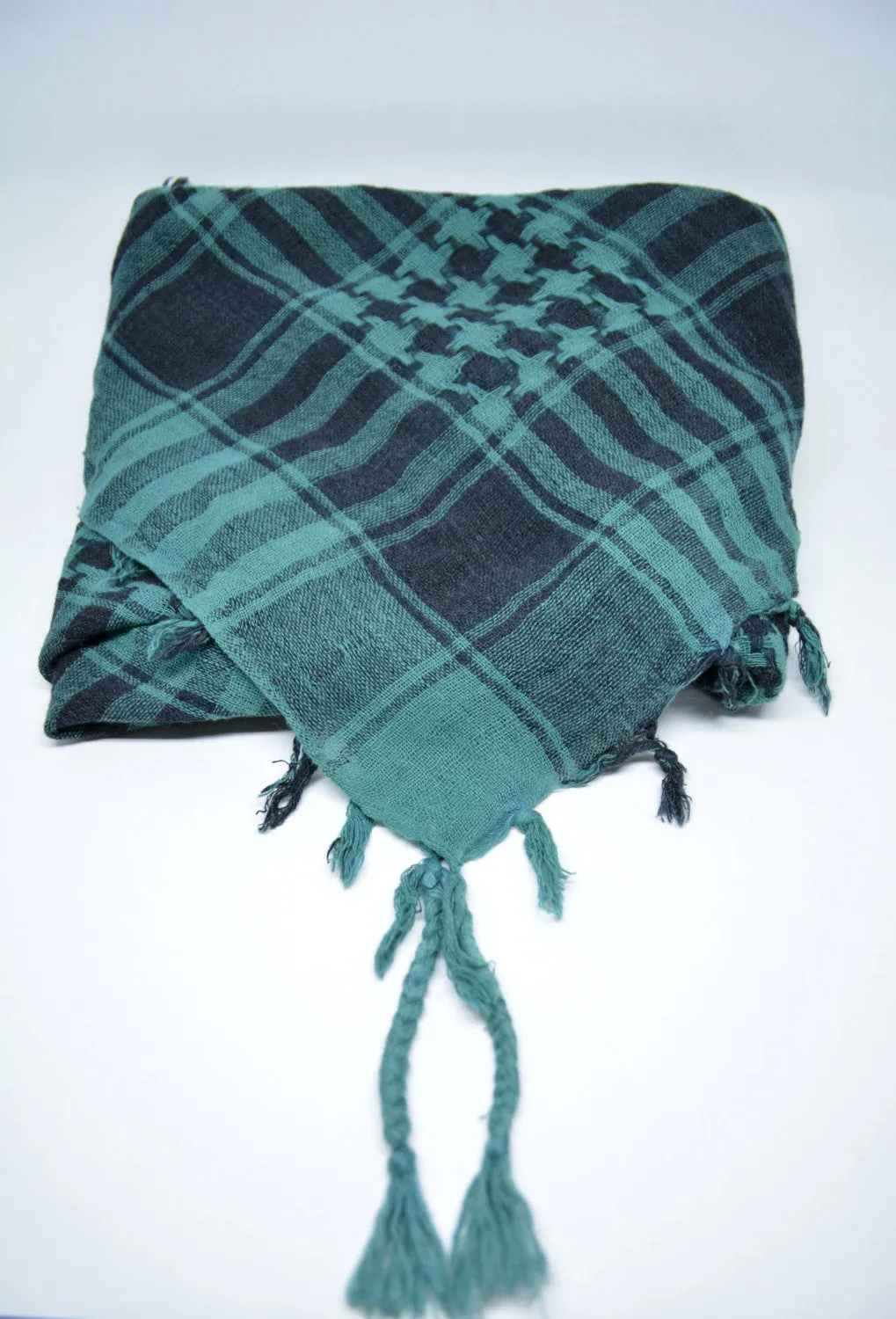 Mens Arab Scarf Keffiyeh Scarf-Green