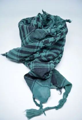 Mens Arab Scarf Keffiyeh Scarf-Green