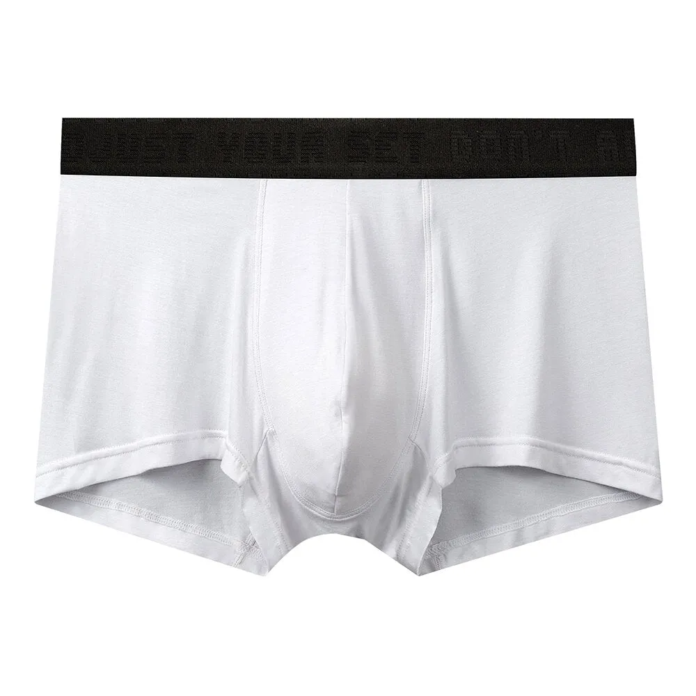 Men's Casual Breathable Anti-Movement U-Convex Pouch Lift-Up Boxers Underwear