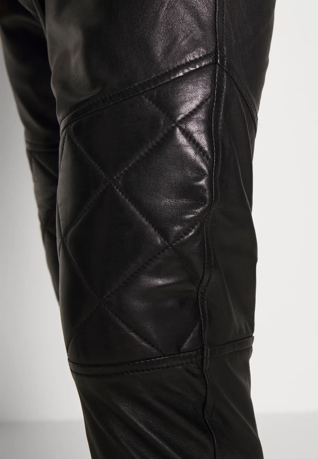 Men's Genuine Leather Jogging pants