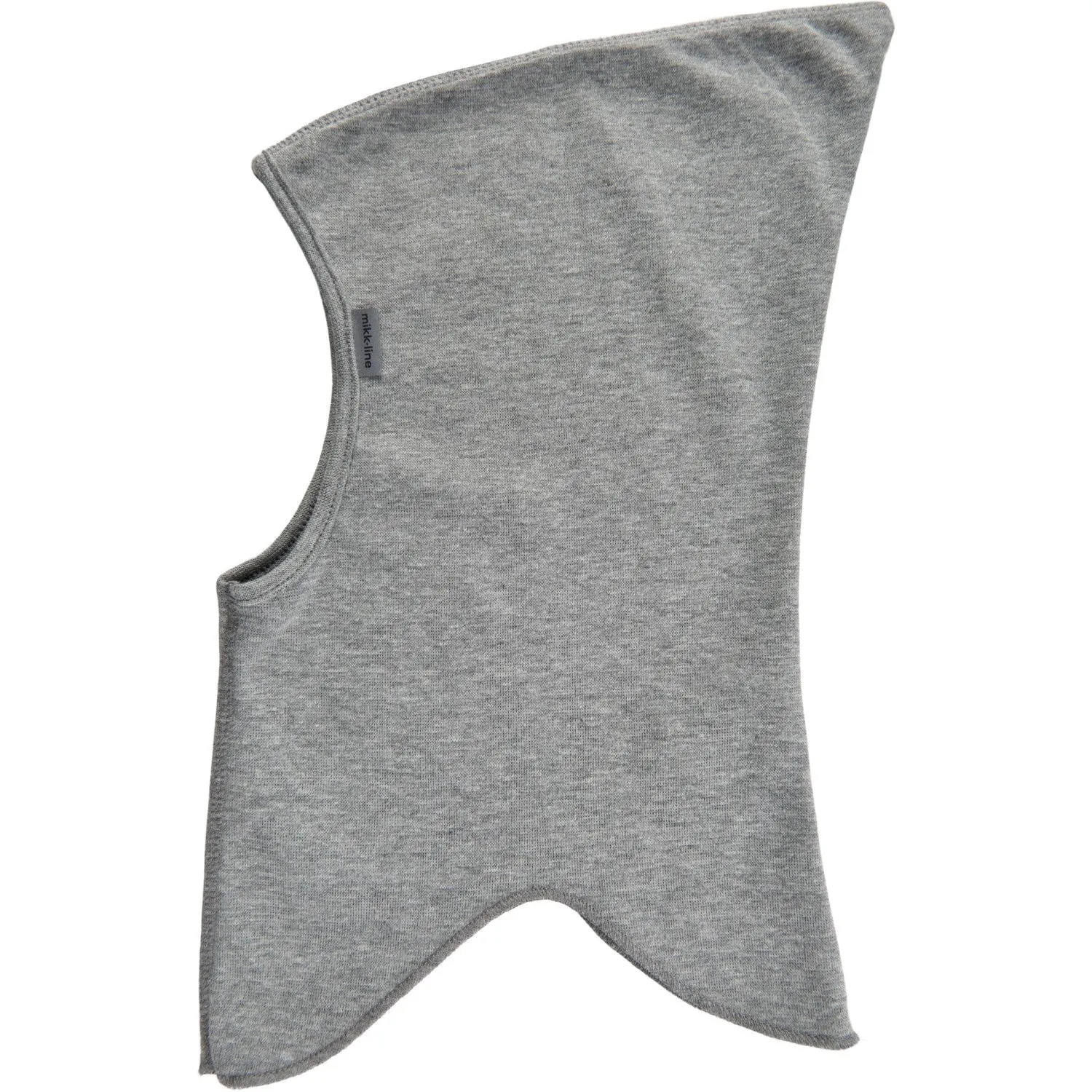 Mikk-Line Light Grey Melange Cotton Fullface