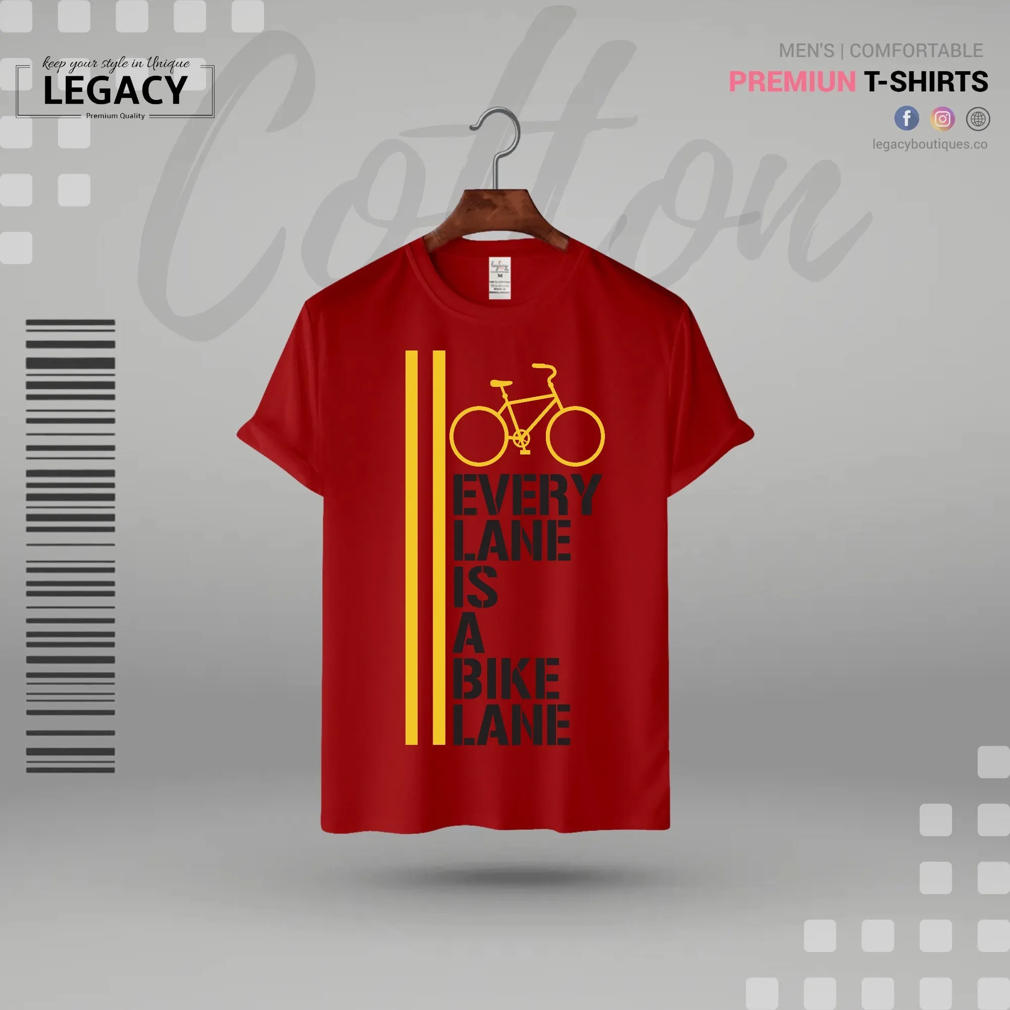 Motivational Mens Premium Designer T-Shirt