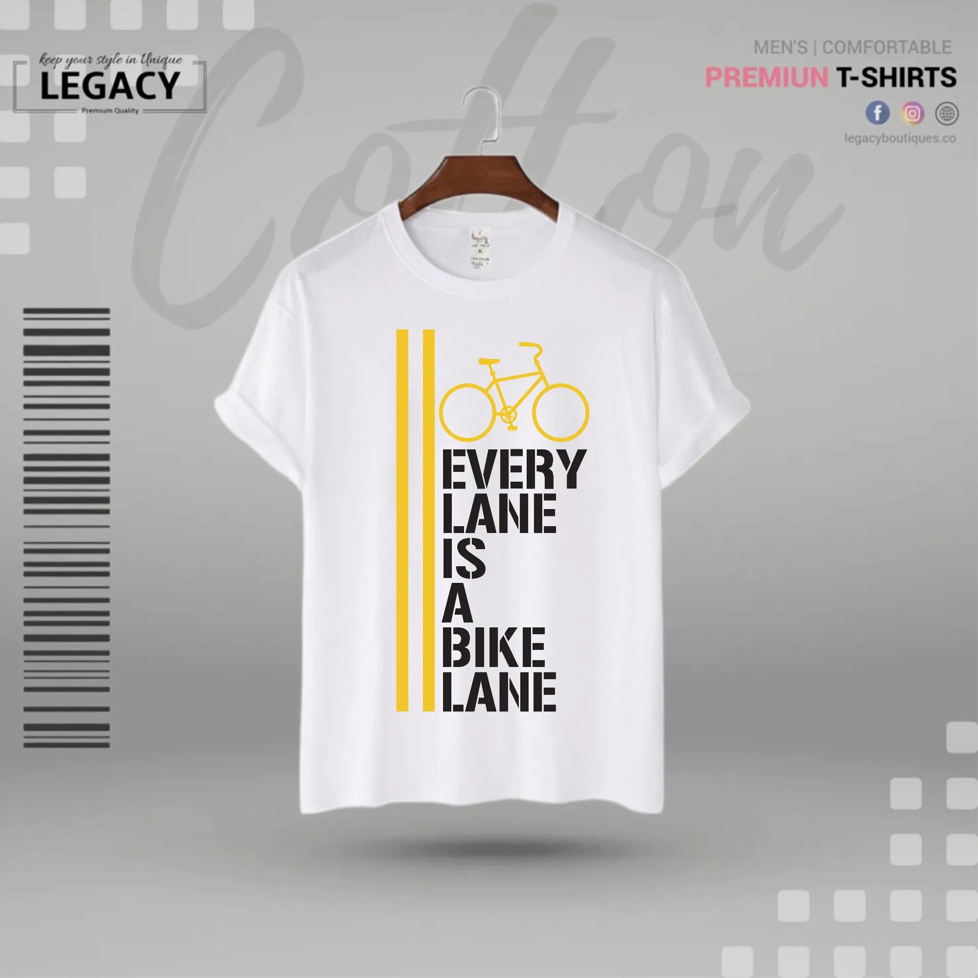 Motivational Mens Premium Designer T-Shirt