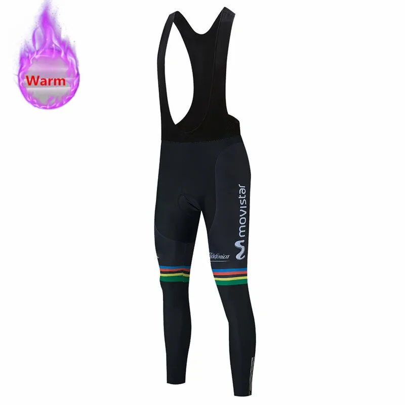 Movistar Pro Team Winter Thermal Cycling Set