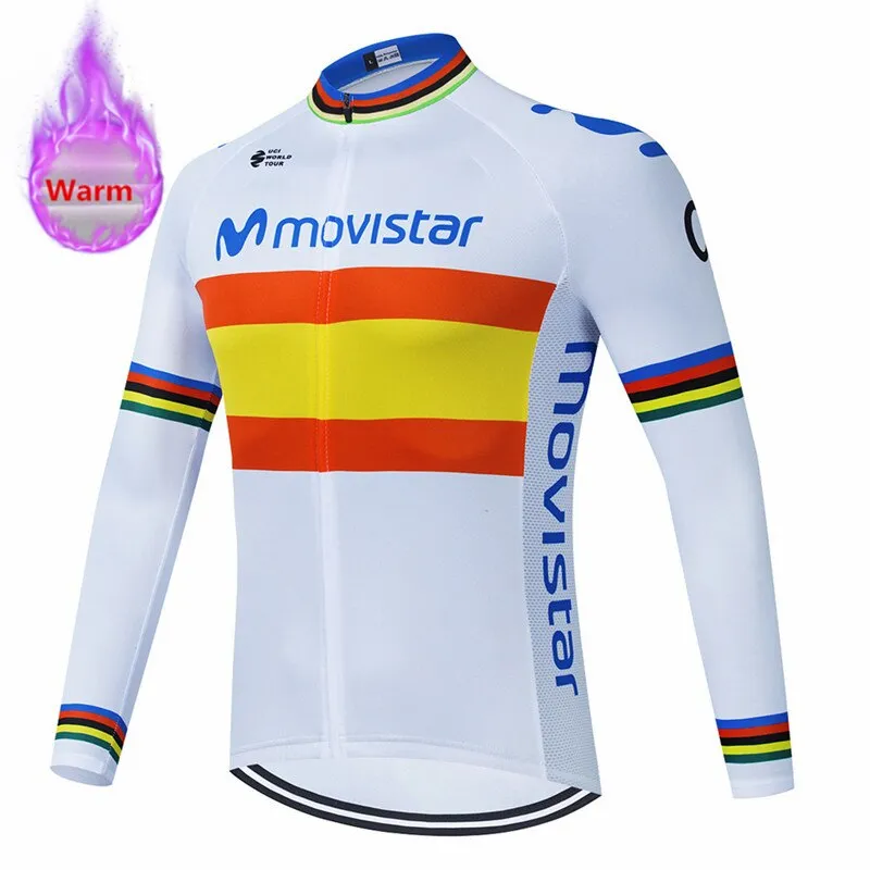 Movistar Pro Team Winter Thermal Cycling Set