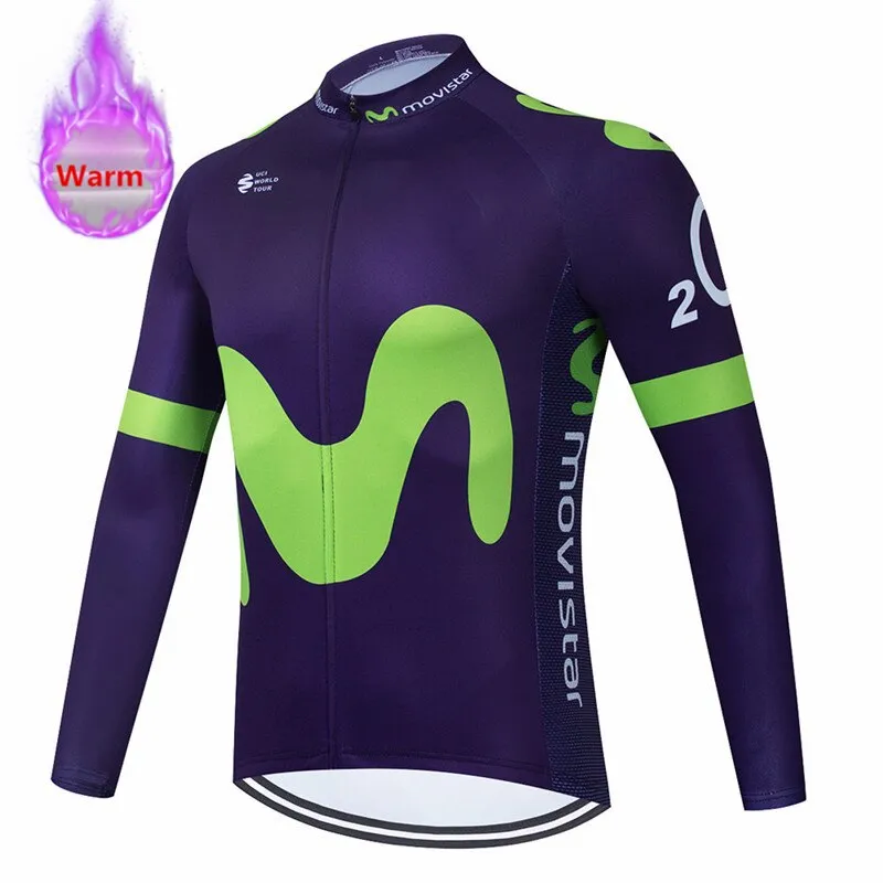 Movistar Pro Team Winter Thermal Cycling Set