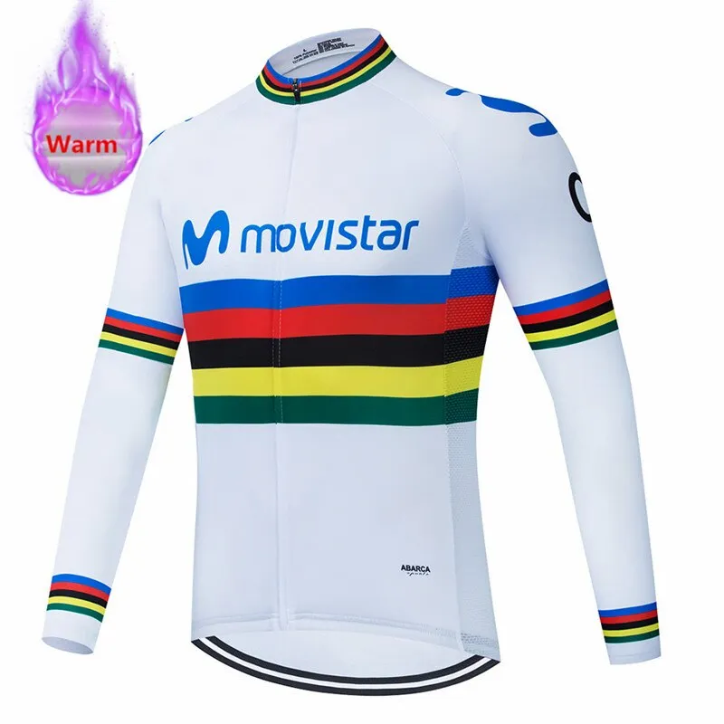 Movistar Pro Team Winter Thermal Cycling Set