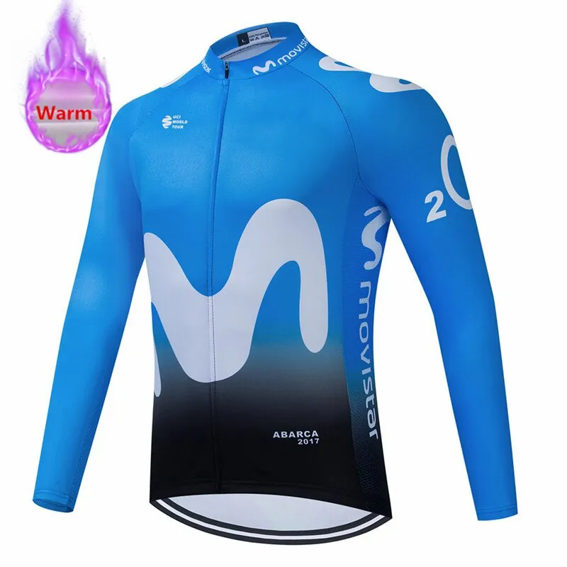 Movistar Pro Team Winter Thermal Cycling Set