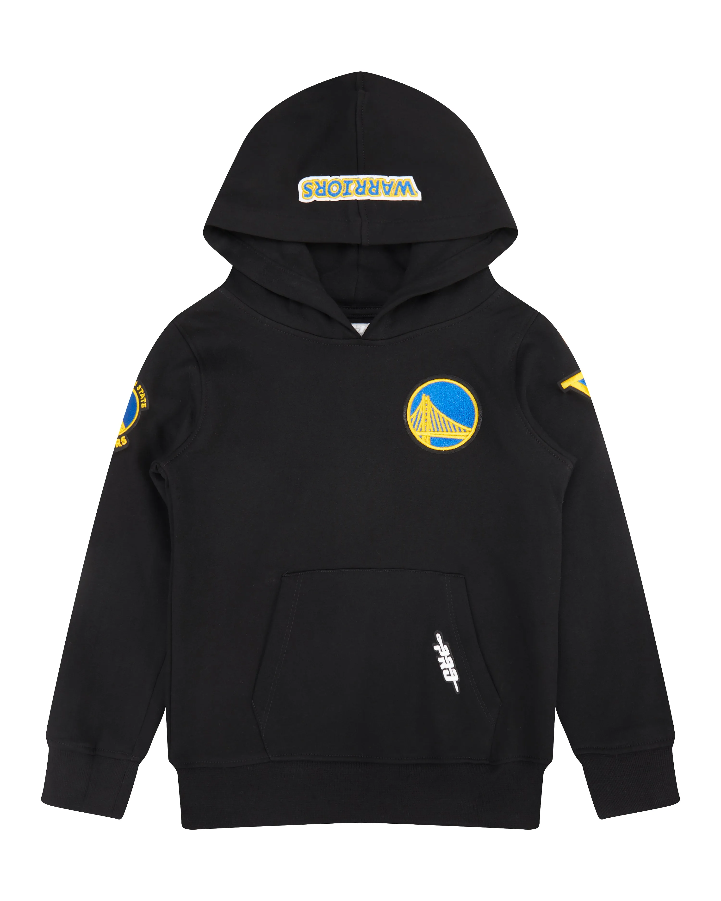 NBA GOLDEN STATE WARRIORS CLASSIC TODDLER BOYSFLC PO HOODIE (BLACK)