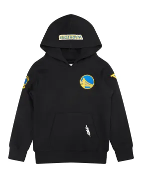 NBA GOLDEN STATE WARRIORS CLASSIC TODDLER BOYSFLC PO HOODIE (BLACK)