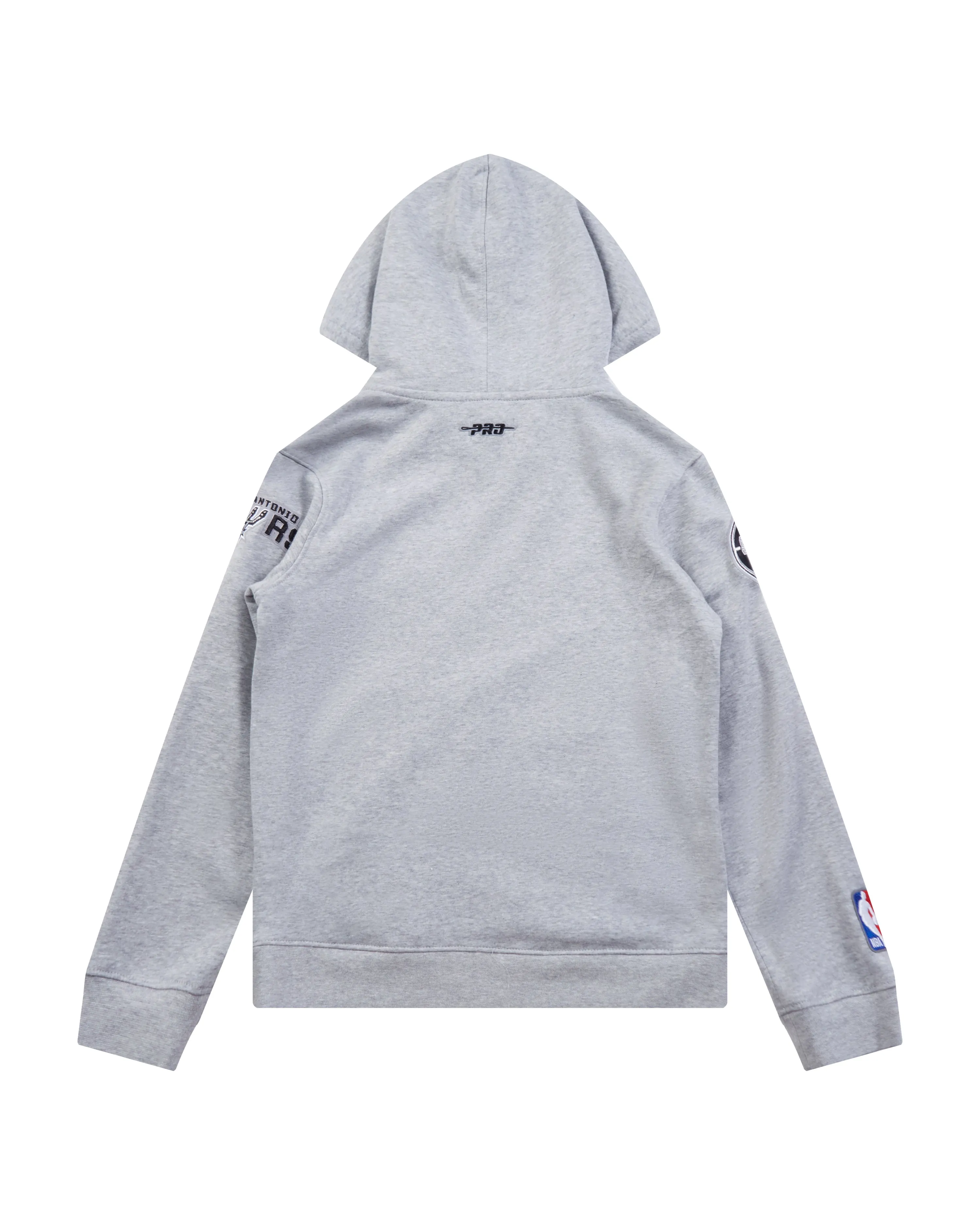 NBA SAN ANTONIO SPURS CLASSIC BIG BOYS FLC PO HOODIE (HEATHER GREY)