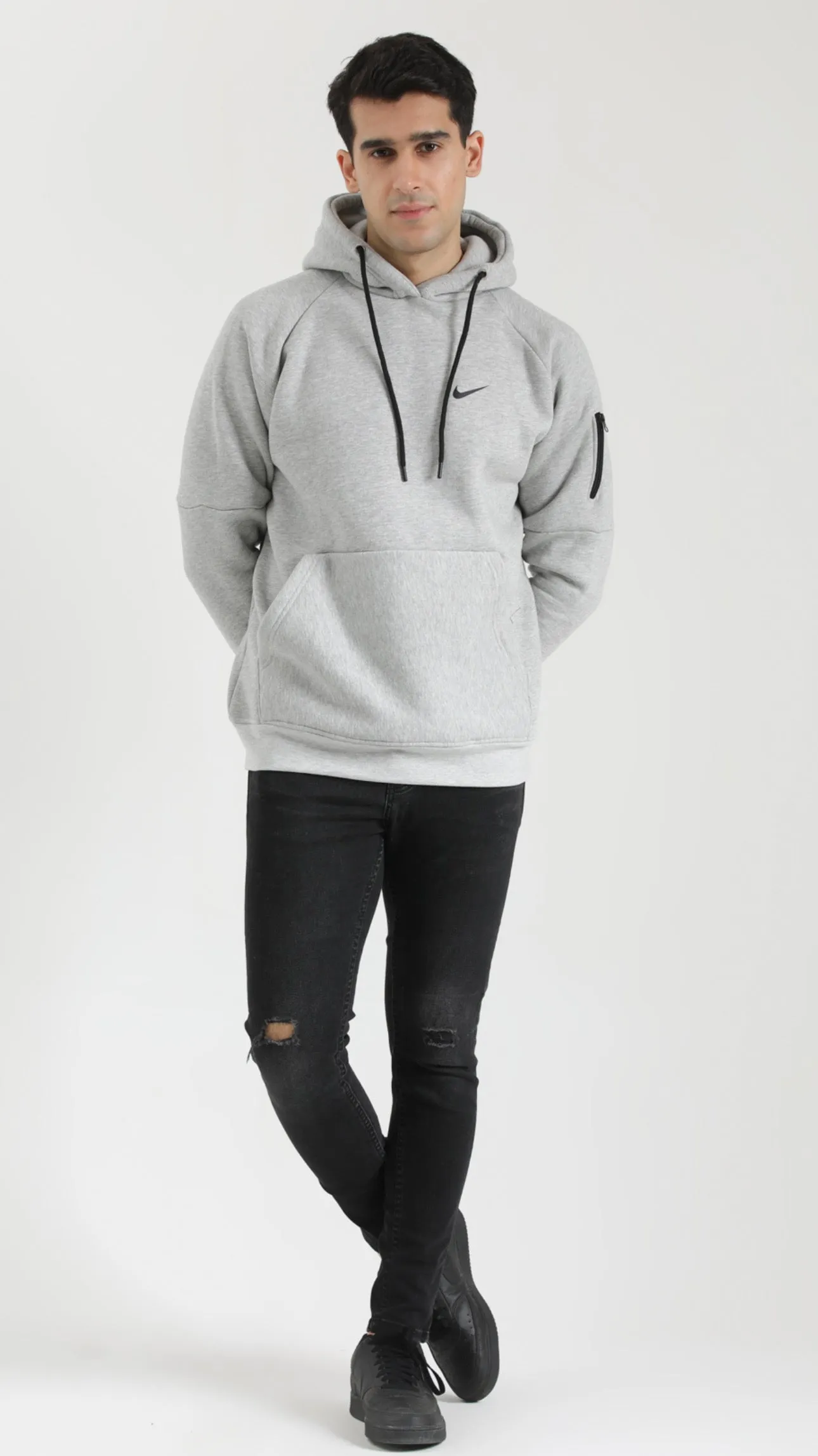 NIK Premium Hoodie - Grey