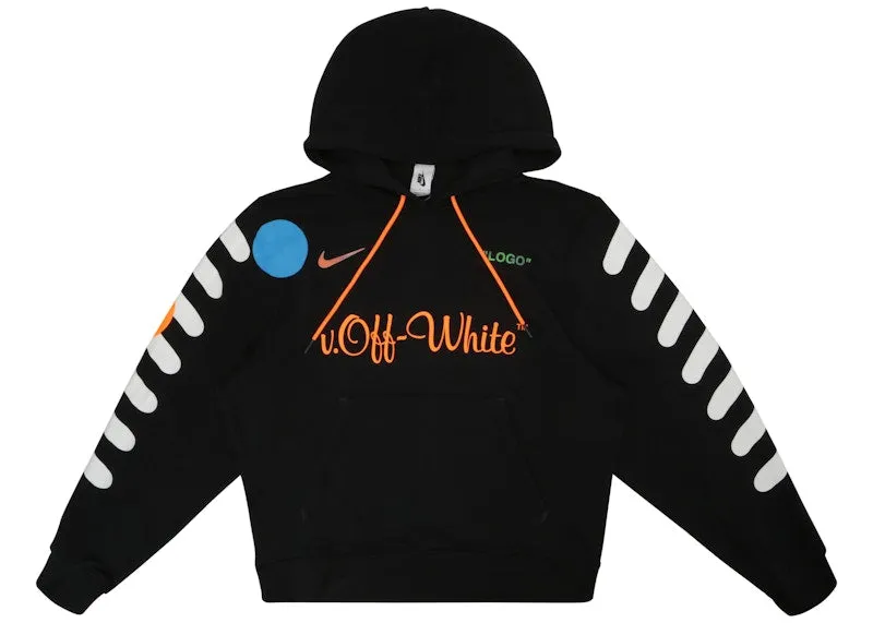 Nikelab X Off-White Mercurial Nrg X Hoodie Black