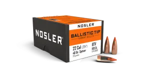 Nosler Ballistic Tip 22 cal 40gr Varmint Projectiles - 100pk