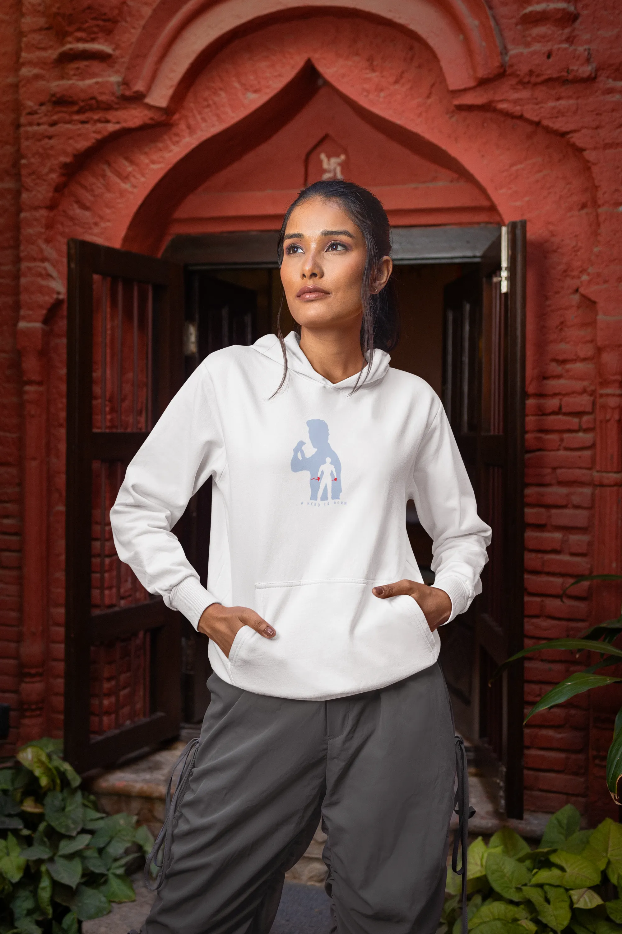 Official Ganapath Hero Shadow Hoodie