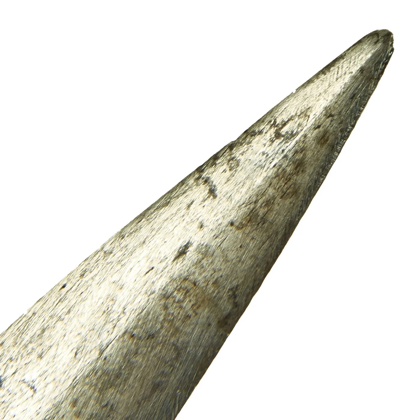 Original 17th Century German Engraved Wild Boar Hunting Bayonet with Brass Socket c. 1690